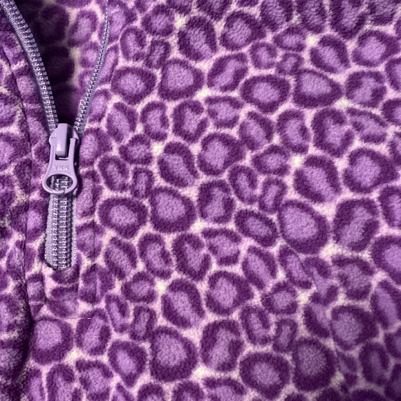 Hanna Andersson quart zip fleece sweater - Picture 3 of 3